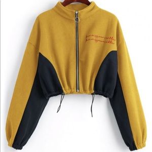 Cropped Biker Sweater 😸